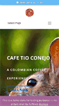 Mobile Screenshot of cafetioconejo.com